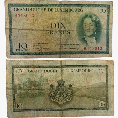 عملة لوكسمبورغ 1954 م
