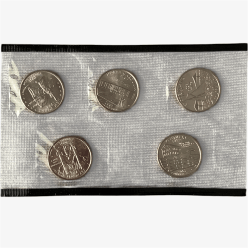 طقم عملات أمريكا 2001م تحمل شهادة