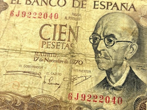 عملة إسبانيا 1970 م