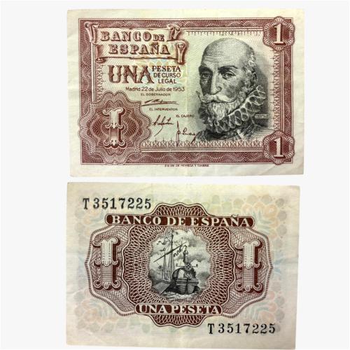 عملة إسبانيا 1953م