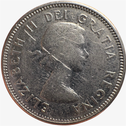 عملة كندا 1964م تصميم جميل