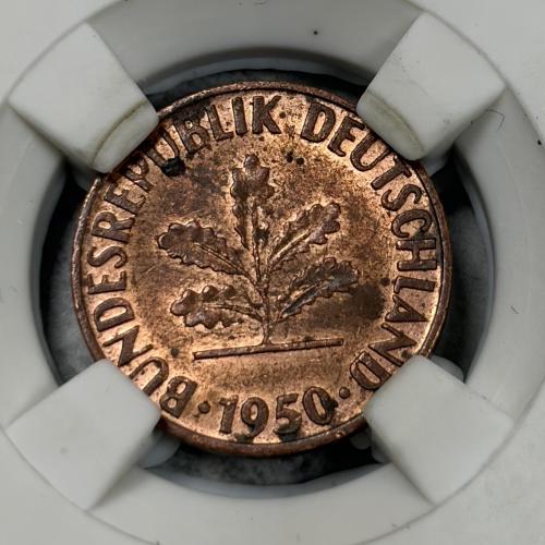 عملة جمهورية ألمانيا الاتحادية 1950م اصدار ألمانيا...