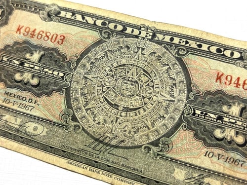 عملة المكسيك 1967 م