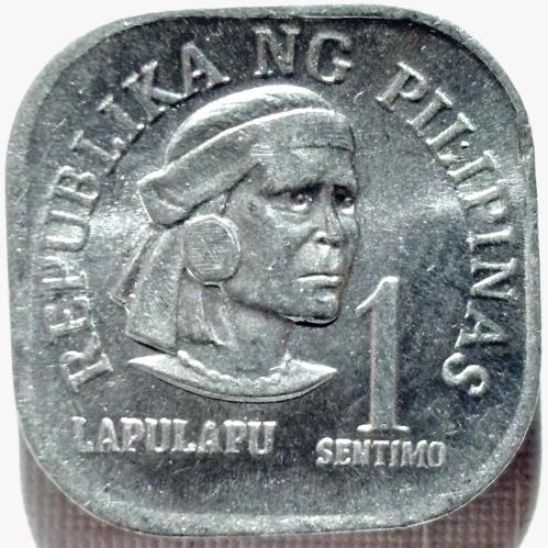 عملة الفلبين 1976م العملة بأبعاد مربعة مميزة ووزنه...