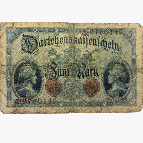 عملة ألمانيا 1914م