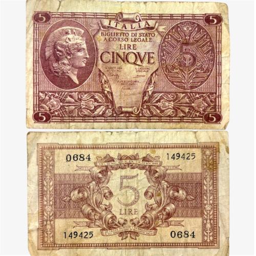 عملة إيطاليا 1944م