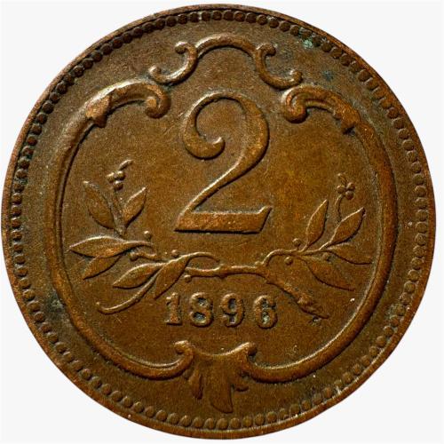 عملة النمسا والمجر 1896 م