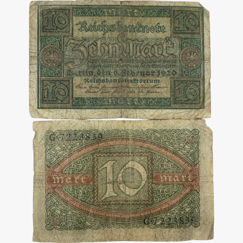 عملة ألمانيا 1920م
