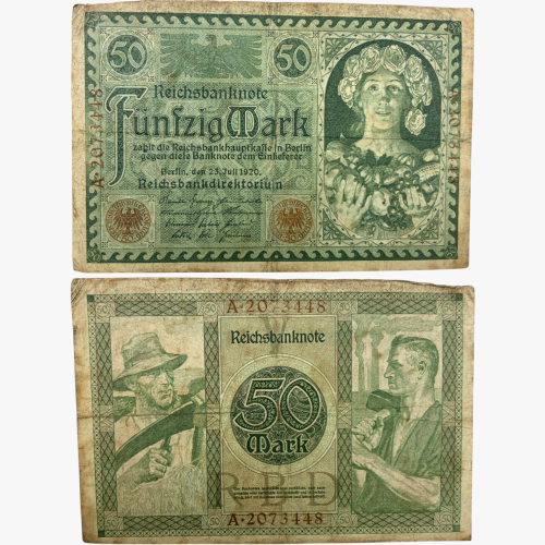 عملة المانيا 1920 م