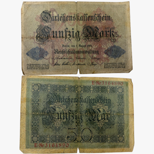 عملة ألمانيا 1914م