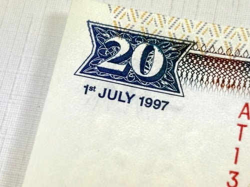 عملة كينيا 1997 م بتصميم جميل