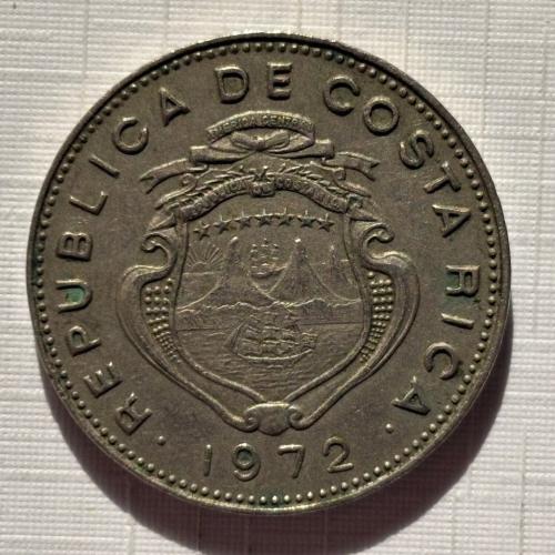 عملة كوستاريكا 1972 م