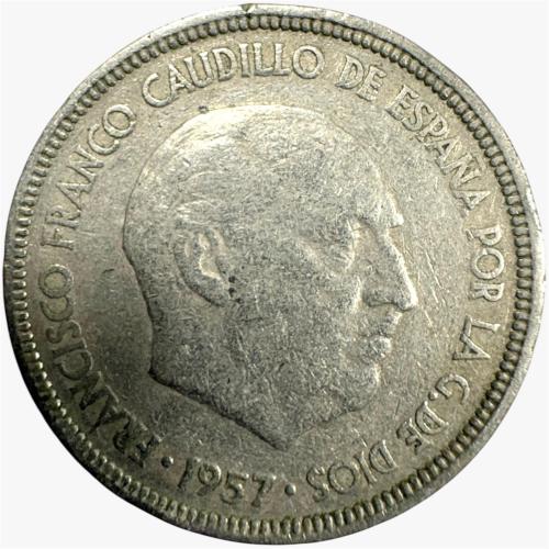 عملة اسبانيا 1957م