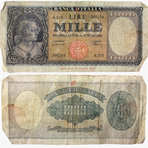 عملة إيطاليا 1947م