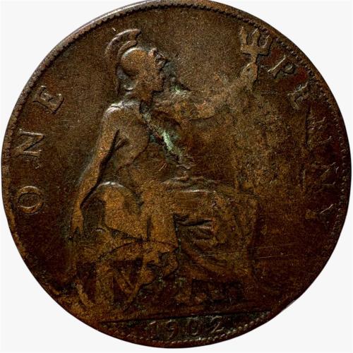 عملة بريطانيا 1902 م