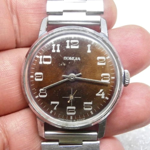 ساعة زيم بوبيدا كلاسيكية أصلية – الاتحاد السوفيتي...