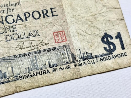 عملة سينغافورا 1976 م