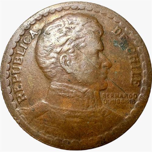 عملة تشيلي 1943م فترة الحرب العالمية الثانية