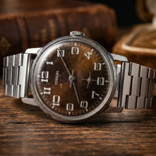 ساعة زيم بوبيدا كلاسيكية أصلية – الاتحاد السوفيتي...