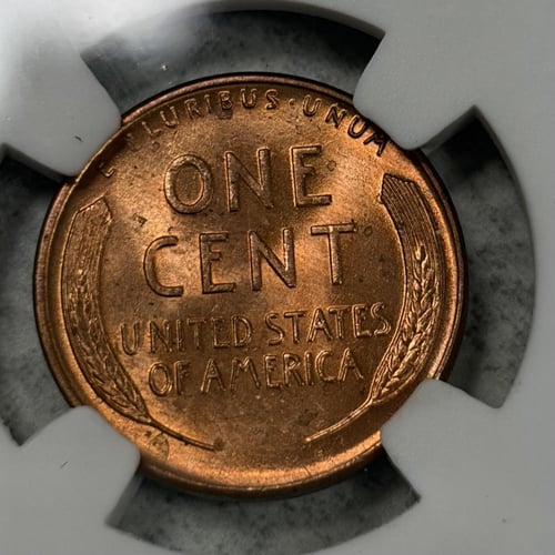 عملة أمريكا 1949م تحمل صورة ابراهام لينكولن بحالة...