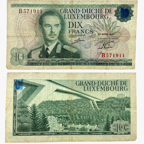 عملة لوكسمبورغ 1967م