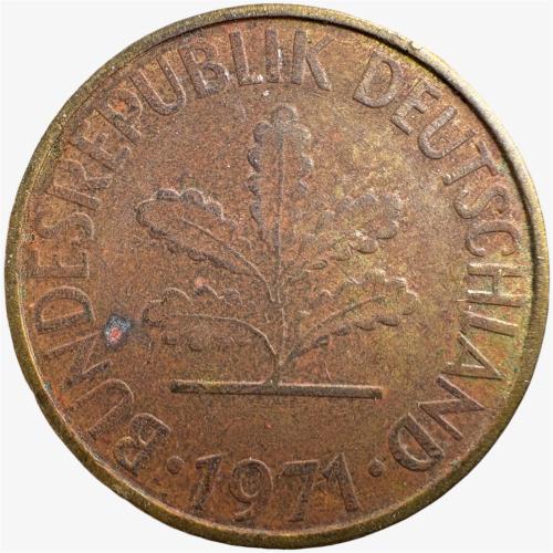 عملة ألمانيا 1971م