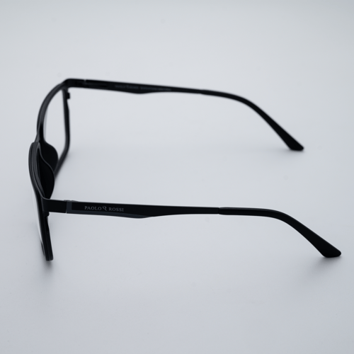 Paolo Rossi Black Full Frame Eyeglasses