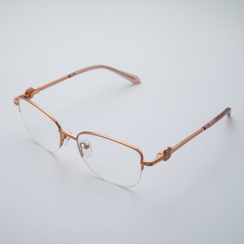 Revo Gold Rimless Eyeglasses