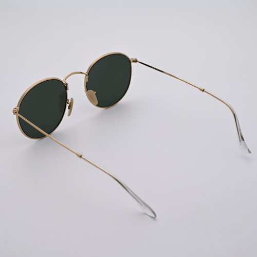 Aurex Olive – Classic Round Sunglasses