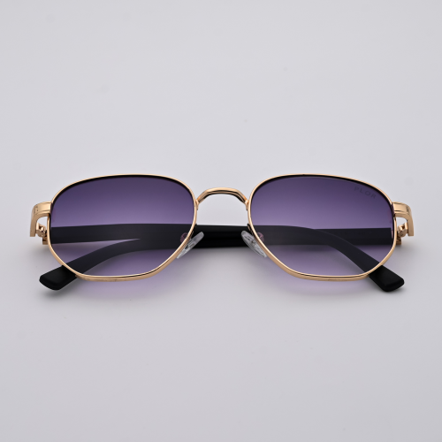 Aurex Purple – Elegant Metal Sunglasses