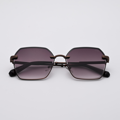 Vintage Square Metal Sunglasses