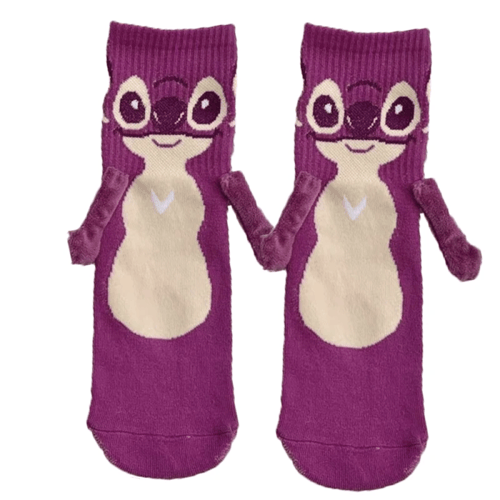 1–2 أزواج جوارب نسائية كرتونية يابانية