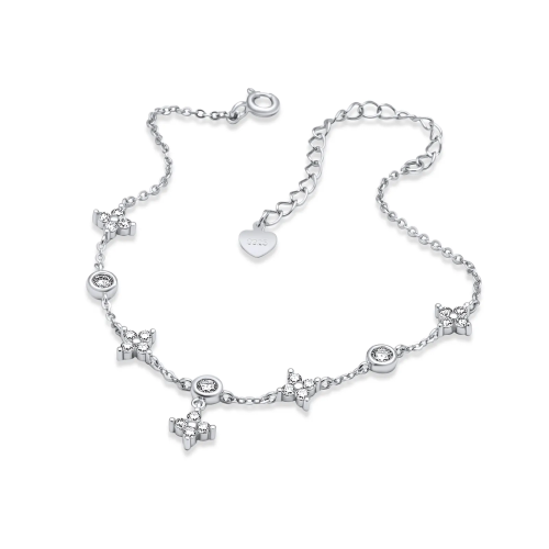 Silver bracelet simplicity