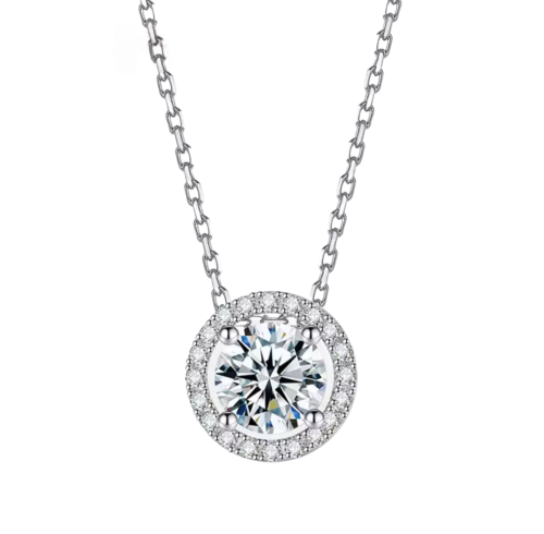 Simplicity silver necklace