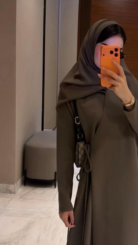 عبايه يوميه لفه مناسبه للدوام
