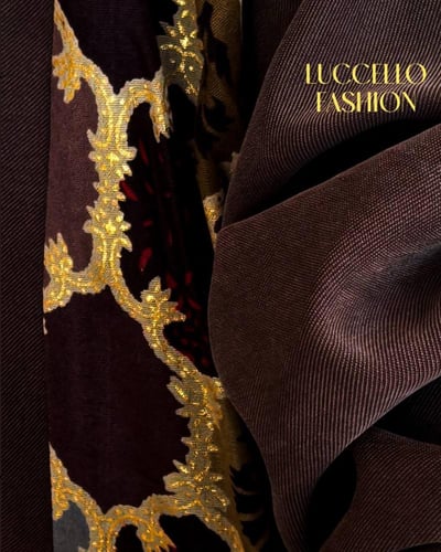 عباية بزخرفة هندية