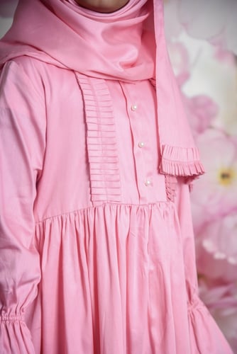 شرشف صلاة صغار لون بينك