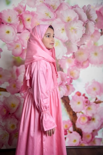 شرشف صلاة صغار لون بينك