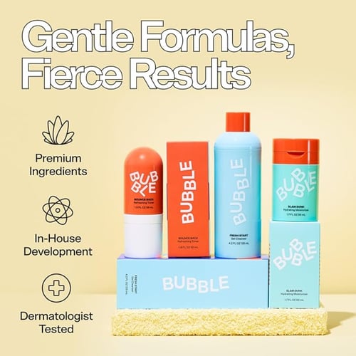 Bubble Skincare Slam Dunk Bundle - Hydrating Face...