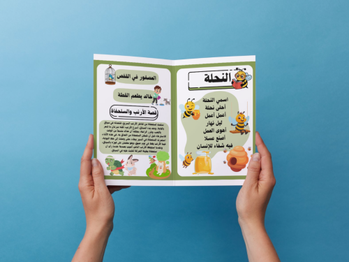 مطوية حيوانات أولى إبتدائي