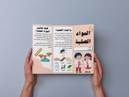 مطوية المواد الصلبة