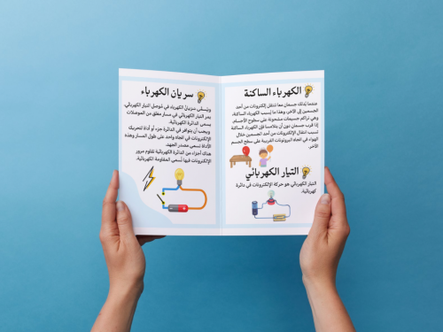 مطوية الكهرباء سادس إبتدائي