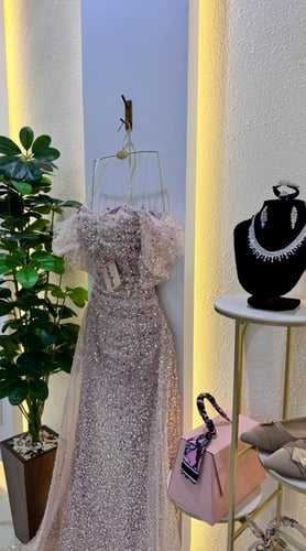 فستان سهره ترتر بلؤلؤ