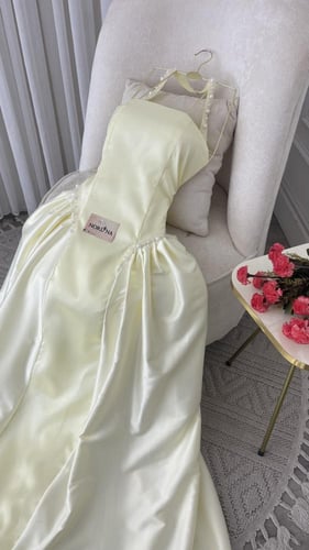 فستان ليموني