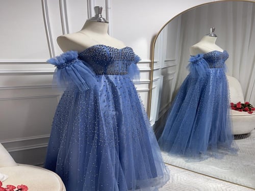 فستان سهره تل لولو