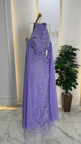 فستان سهره بلون افندر