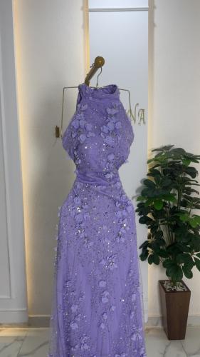 فستان سهره بلون افندر