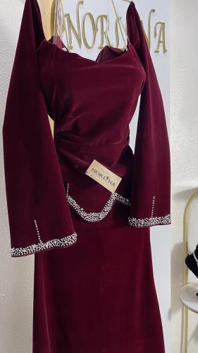 فستان جوخ عودي