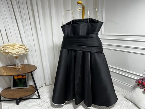 فستان ميكادو بشك يدوي راقي