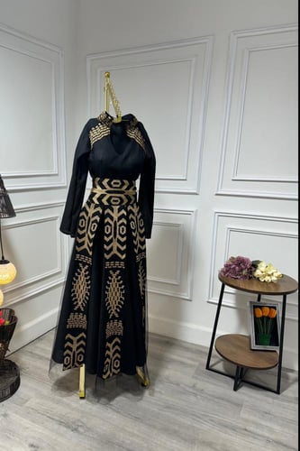 جلابيه انيقه بتطريز كمبيوتر